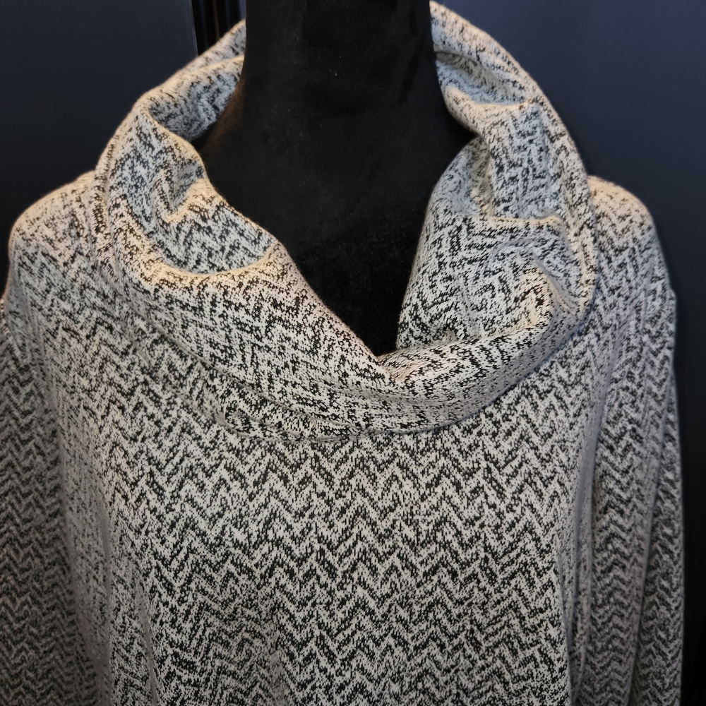 NorthStyle Monochrome Cowl Neck Dress